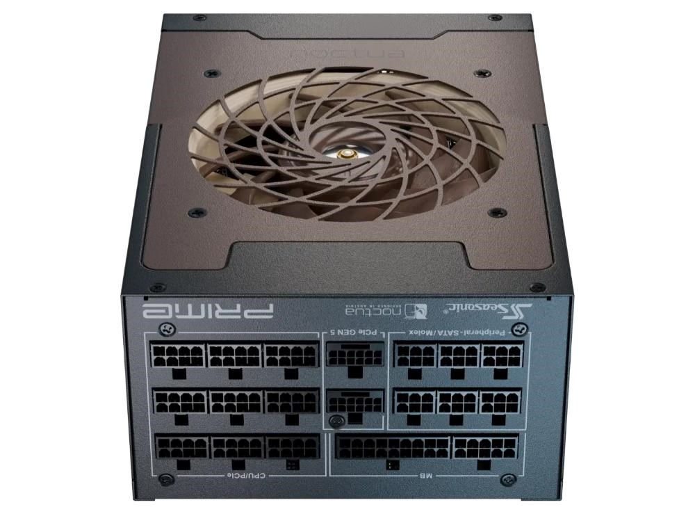 NOCTUA zdroj Seasonic 1600W PRIME TX-1600 NE,  120mm,  80+ TITANIUM,  ATX 3.14 