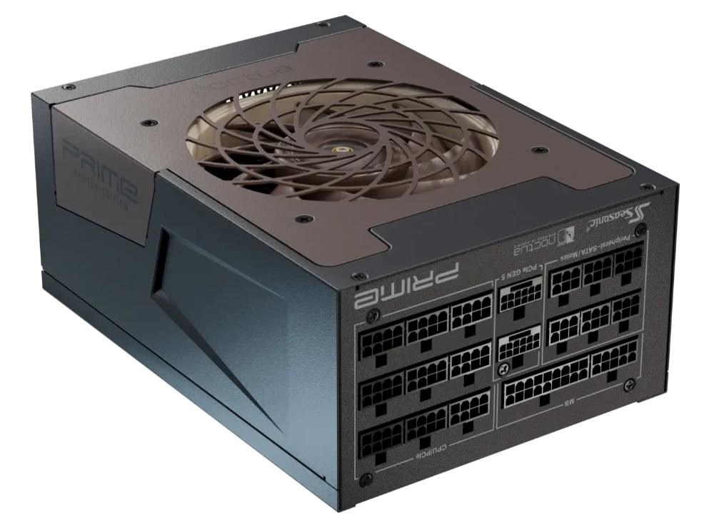 NOCTUA zdroj Seasonic 1600W PRIME TX-1600 NE,  120mm,  80+ TITANIUM,  ATX 3.15 