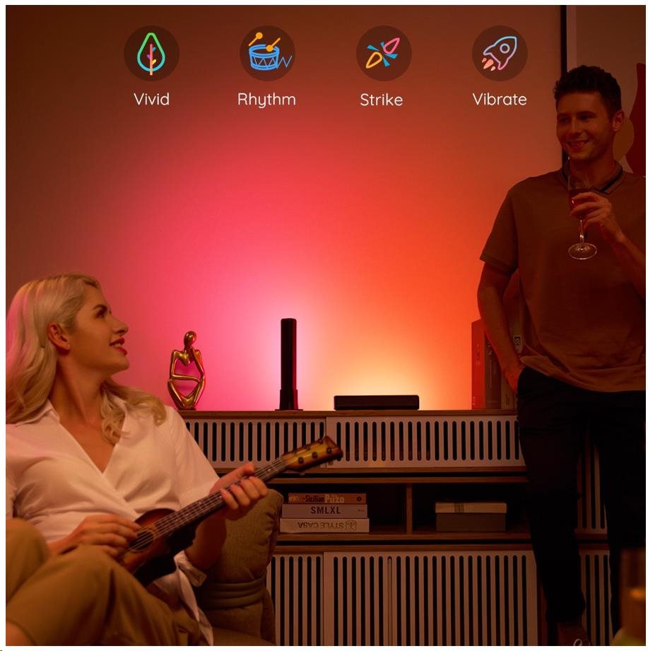 BAZAR - Govee Flow Plus SMART LED TV & Gaming - RGBICWW - pošk. obal3 