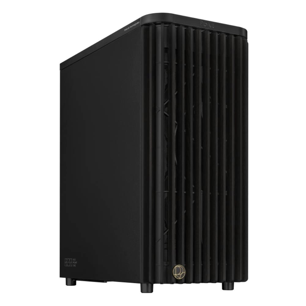 ASUS case PROART PA401 WOOD METAL,  Mid Tower,  ATX,  1xUSB-C Gen2x2,  2xUSB 3.0,  2x 160mm Fan,  1x 120mm Fan,  černá0 