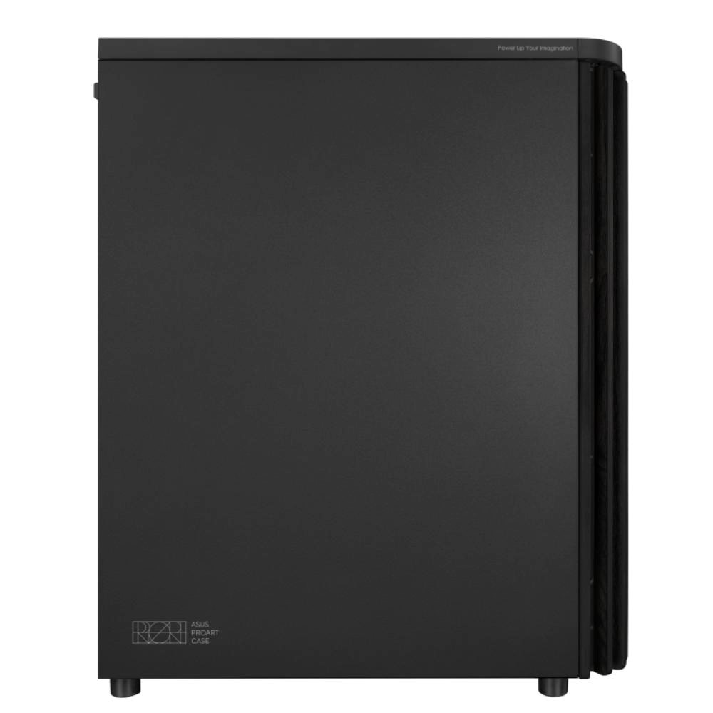 ASUS case PROART PA401 WOOD METAL,  Mid Tower,  ATX,  1xUSB-C Gen2x2,  2xUSB 3.0,  2x 160mm Fan,  1x 120mm Fan,  černá3 