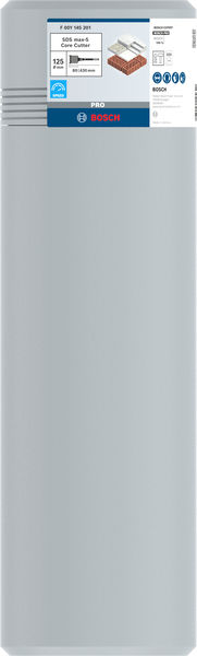 Bosch vrtací korunka PRO SDS max-5 Core Cutter, jeden kus, 125 × 80 × 300 mm2 