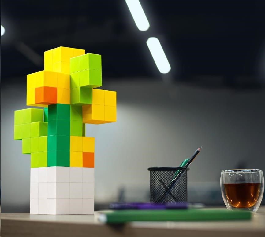 Pixio Voxart - Monsters - Green,  Smart Pixel6 