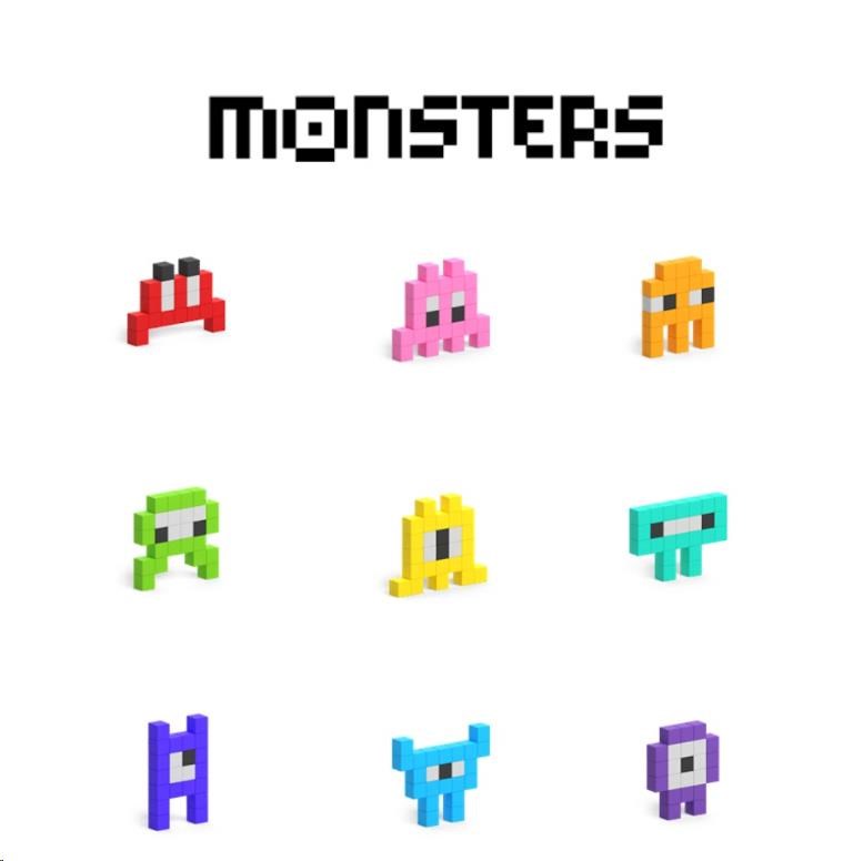 Pixio Voxart - Monsters - Blue,  Smart Pixel1 