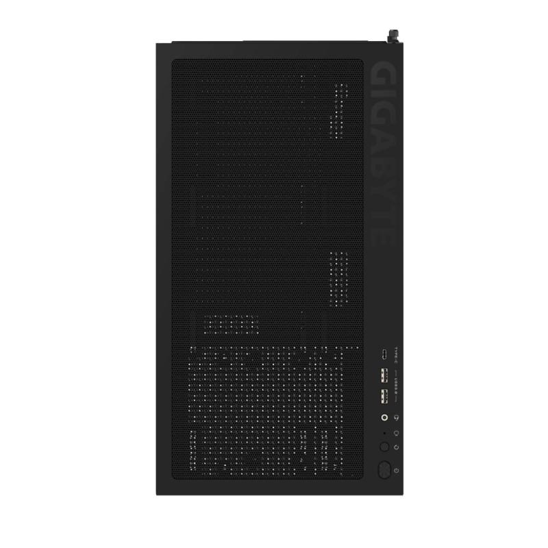 GIGABYTE case GB-C500P ST,  Mid tower,  1xUSB-C 3.2,  2xUSB 3.0,  4x 120mm ARGB Fan,  černá1 