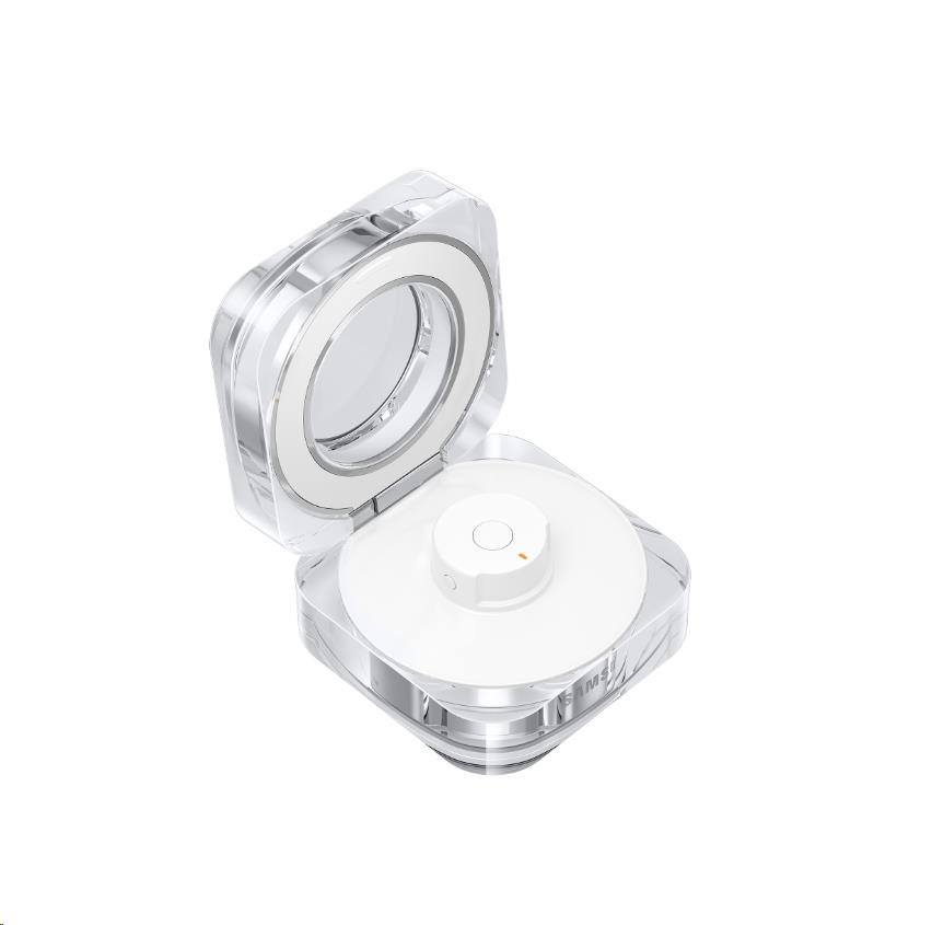 Samsung Q502 Galaxy Ring Size 12 Titanium Silver,  EU1 