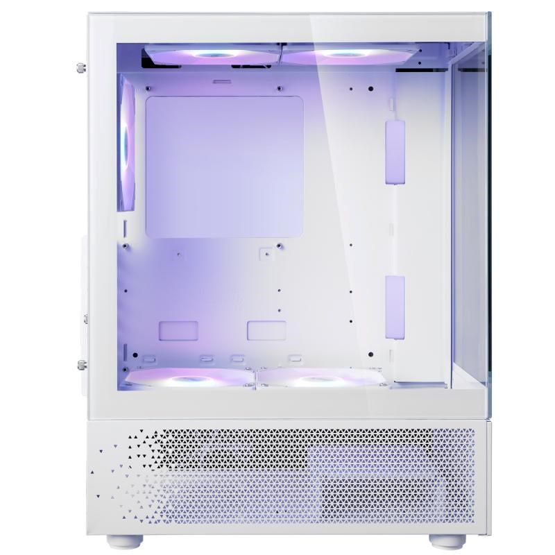 ADATA XPG case INVADER X MINI Mid-Tower,  bez zdroje,  5x 120mm Fan,  Bílá1 