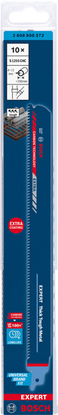 Bosch list do pily ocasky S 1255 CHC EXPERT Thick Tough Metal, 10 ks2 