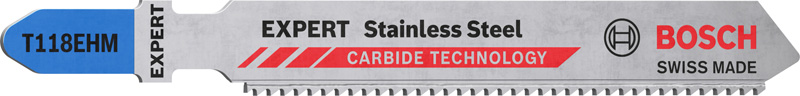 Bosch 3dílná sada pilových plátků T 118 EHM EXPERT Stainless Steel0 
