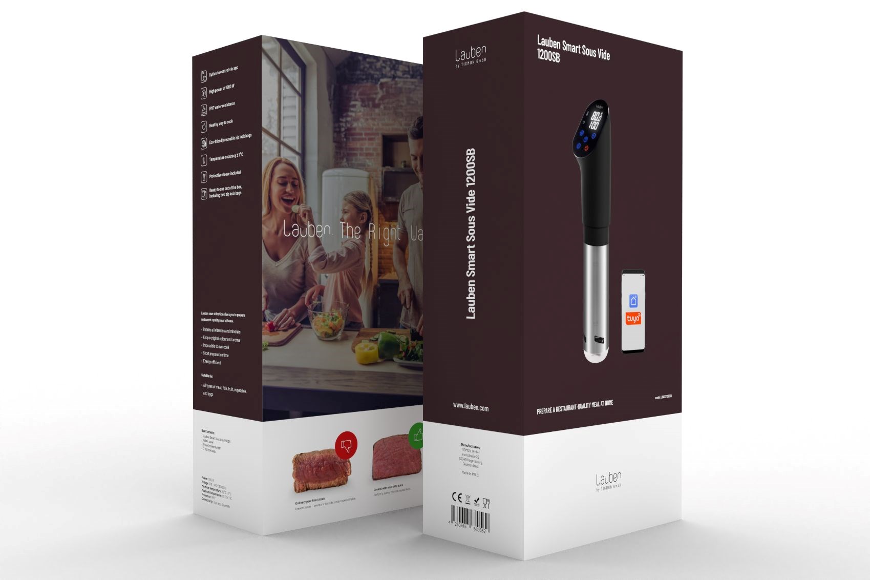 Lauben Smart Sous Vide 1200SB12 