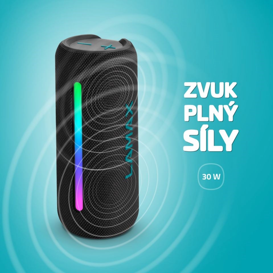 LAMAX LightNote1 - přenosný reproduktor0 