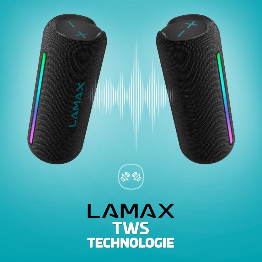 LAMAX LightNote1 - přenosný reproduktor2 