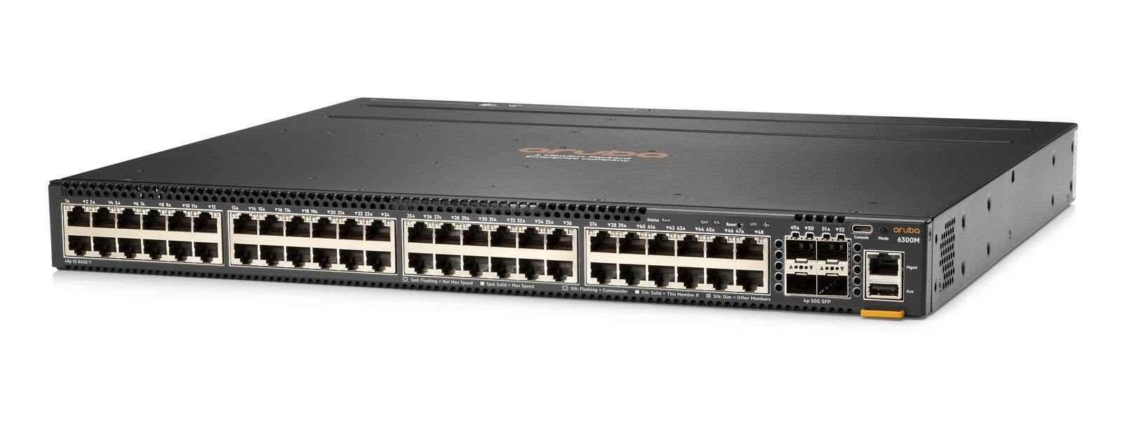 HPE Aruba Networking CX6100 48G Class4 PoE 4SFP+ 370W Switch JL675A0 