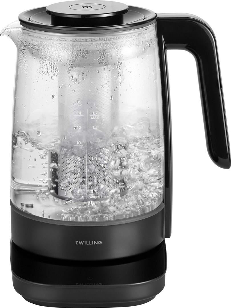 BAZAR - ZWILLING rychlovarná konvice na čaj, 1.7 l, 1850 W, černá - Enfinigy - poškozený obal1 