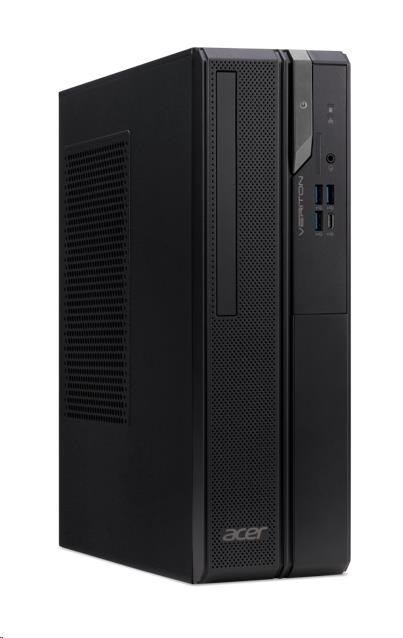 ACER PC Veriton VX2720G, i3-14100,8GB DDR4,256GB M.2 SSD,Wifi,DVD±RW,USB KB+mouse,W11P,180W,Black0 