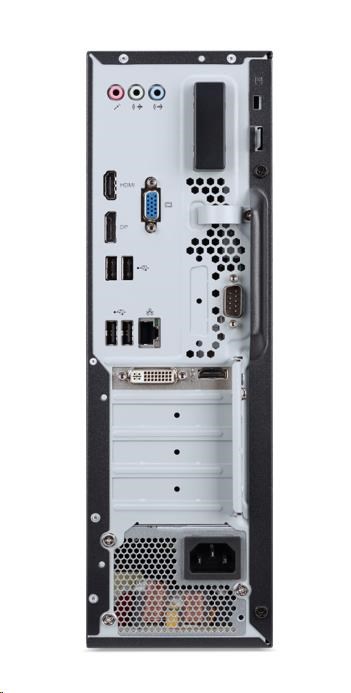 ACER PC Veriton VX2720G, i3-14100,8GB DDR4,256GB M.2 SSD,Wifi,DVD±RW,USB KB+mouse,W11P,180W,Black2 