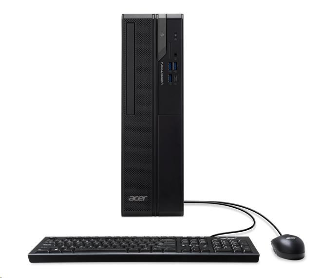 ACER PC Veriton VX2720G, i5-14400,8GB DDR5,512GB M.2 SSD,Wifi,DVD±RW,USB KB+mouse,W11P,180W,Black0 
