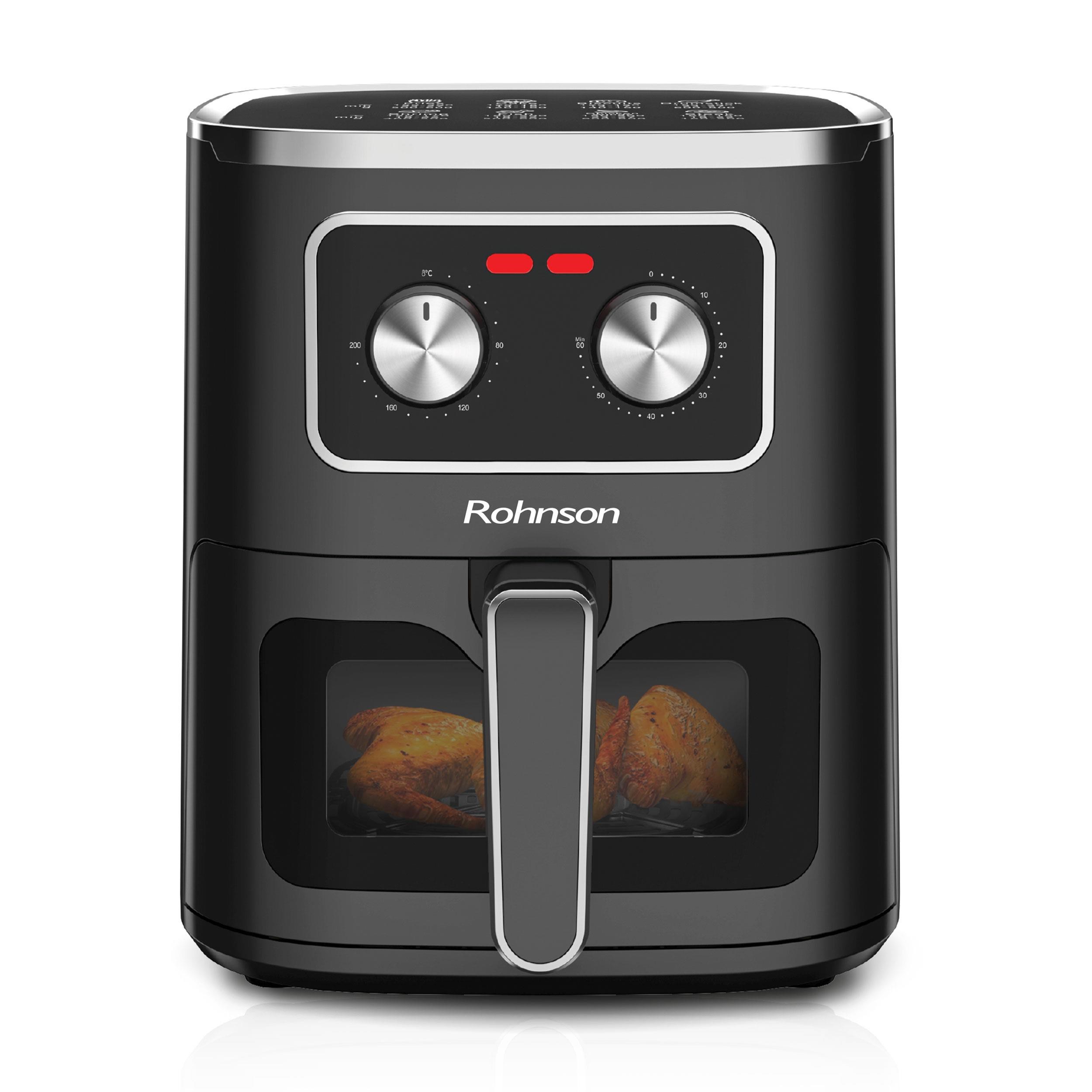 Rohnson horkovzdušná fritéza, 1450 W,  5 l, časovač, automatické vypnutí, ochrana proti přehřátí0 