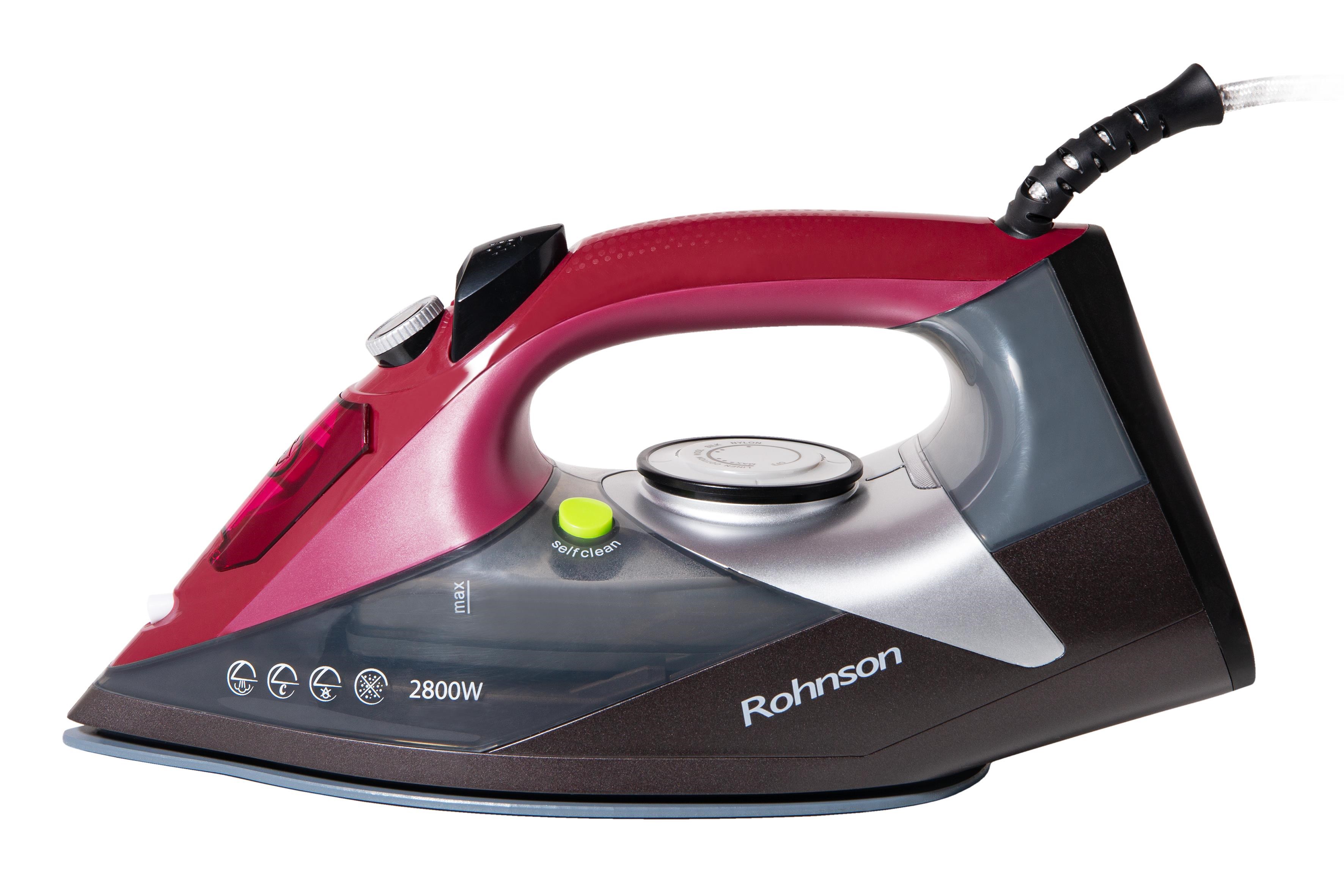 Rohnson napařovací žehlička, 2800 W, Easy Glide, Anti-Drip, vertikální napařování, samočistící systém1 
