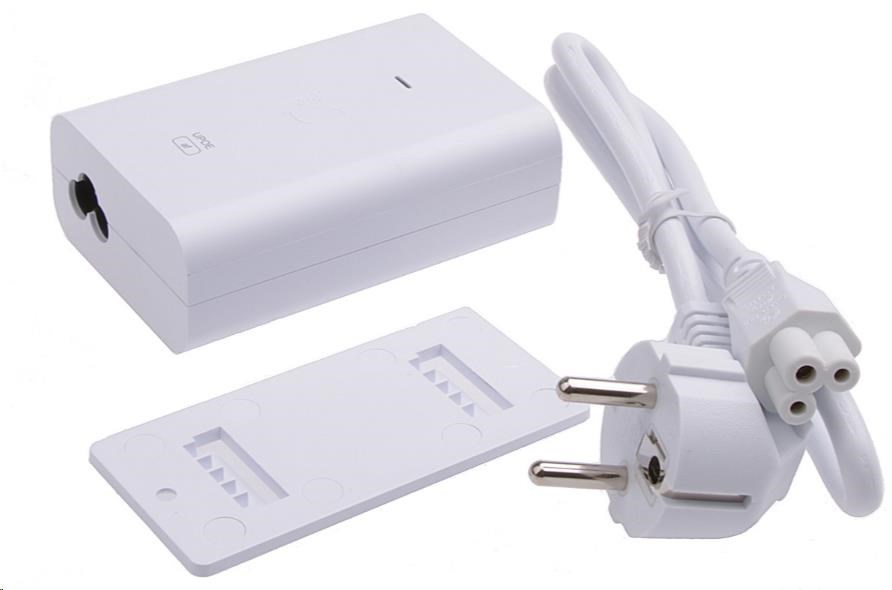 UBNT U-POE-af - Gigabitový PoE injektor 48V/  0, 32A- biely1 