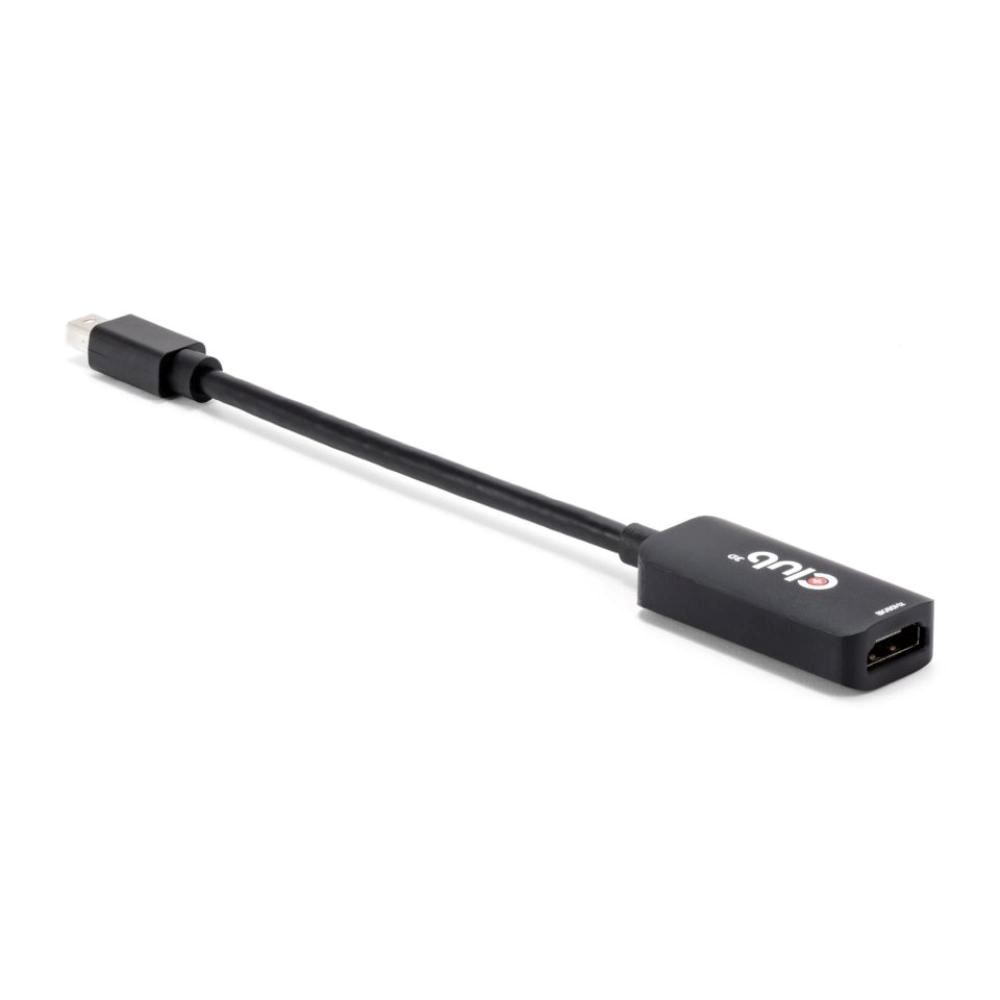 Club3D Adaptér miniDP 1.4 na HDMI,  4K120Hz nebo 8K60Hz HDR10+,  M/ F,  9cm2 
