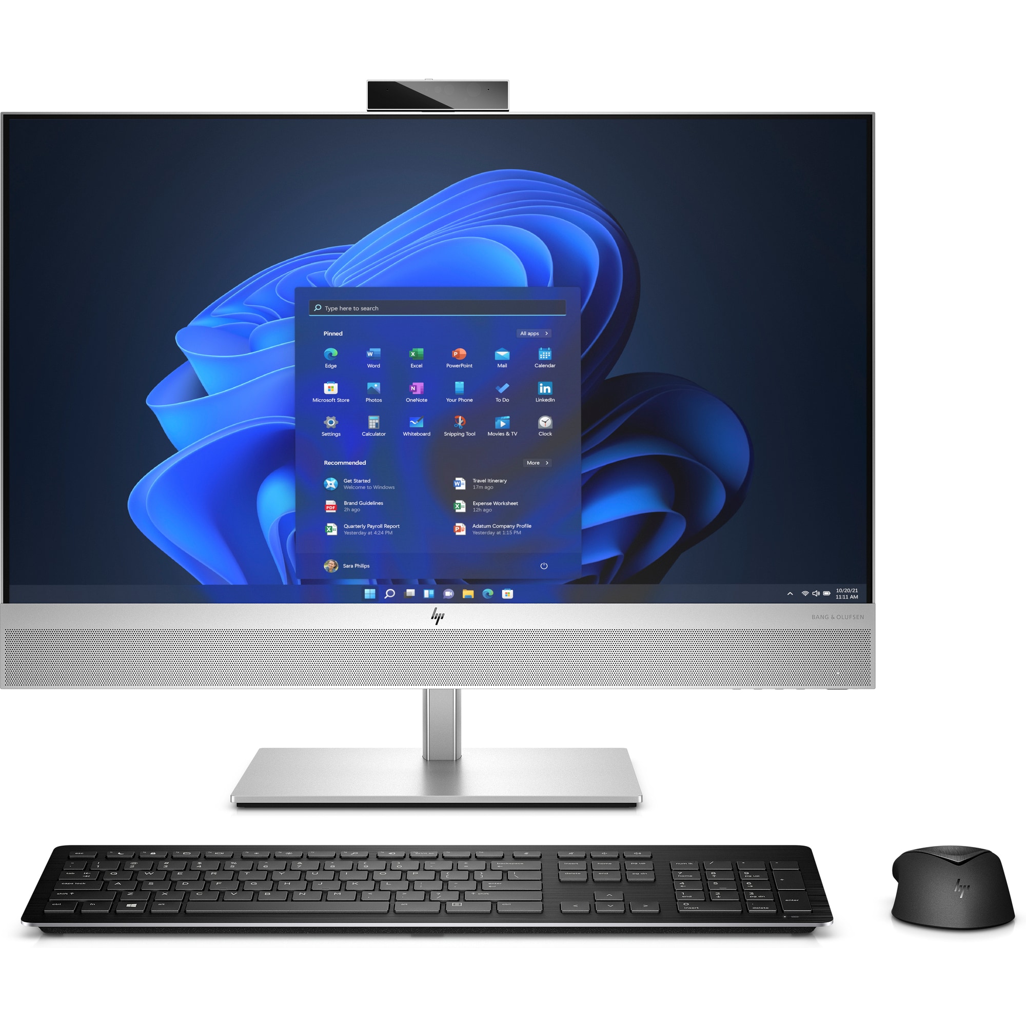 HP AiO EliteOne 870G9 27 T QHD i7-14700, 1x32GB,  1TBm.2, WiFi 6evPro+BT, wrls kl.a myš, MCR,  noDVD, 240Wpl., Win11Pro0 