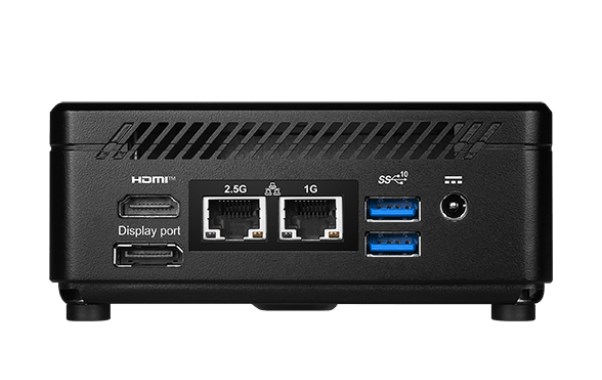 MSI PC Cubi 5 12M (Cubi 5 12M-003BEU), i3-1215U, N/ A SO-DIMM, N/ A SSD, N/ A, No OS,  Black2 