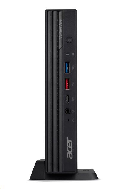ACER PC Veriton N4720GT, i3-14100T,8GB DDR5,512GB M.2 SSD,DVD±RW,Wifi,USB KB+mouse,W11P,65W,Black0 