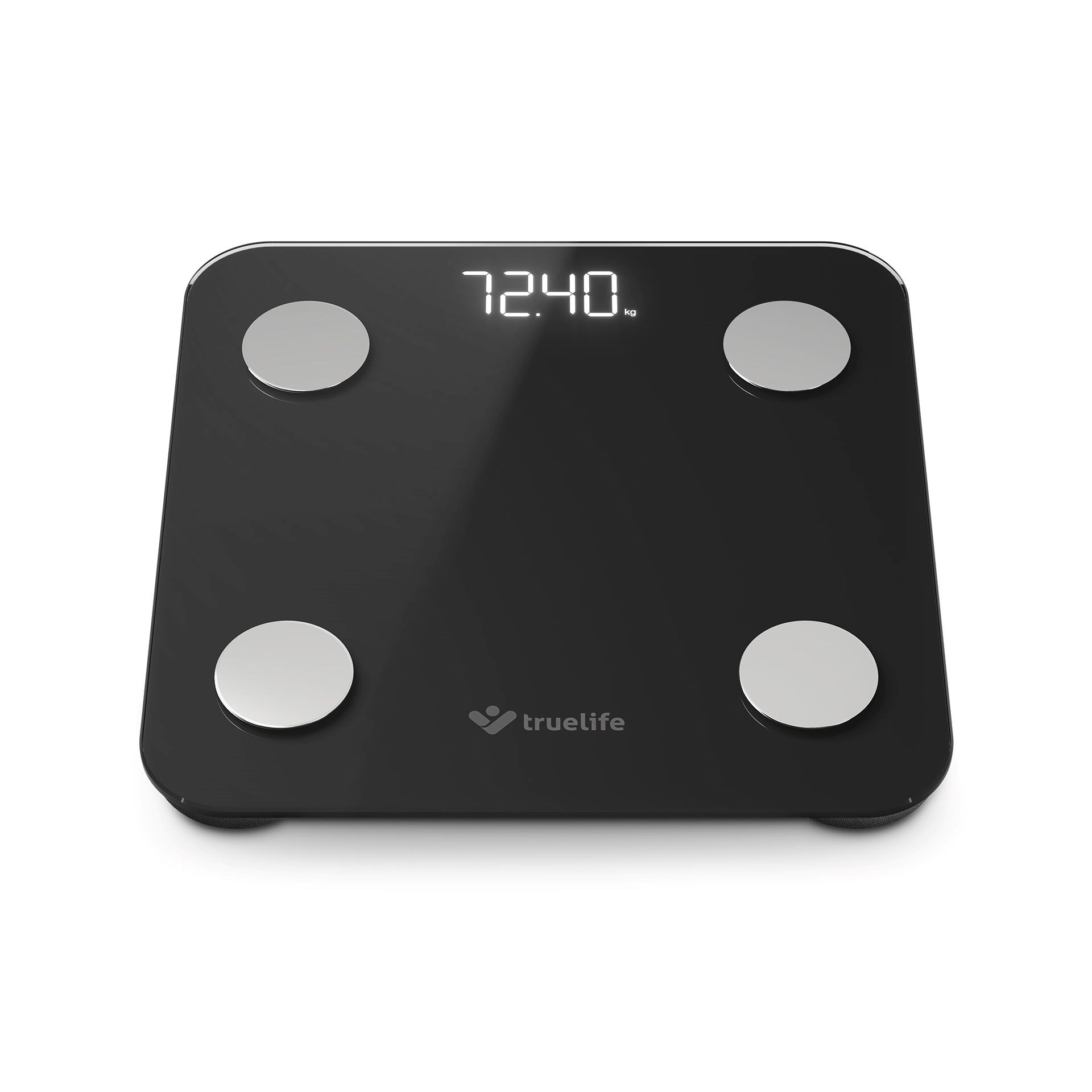 TrueLife FitScale W1 BT Black - bioelektrická impedanční bluetooth váha8 