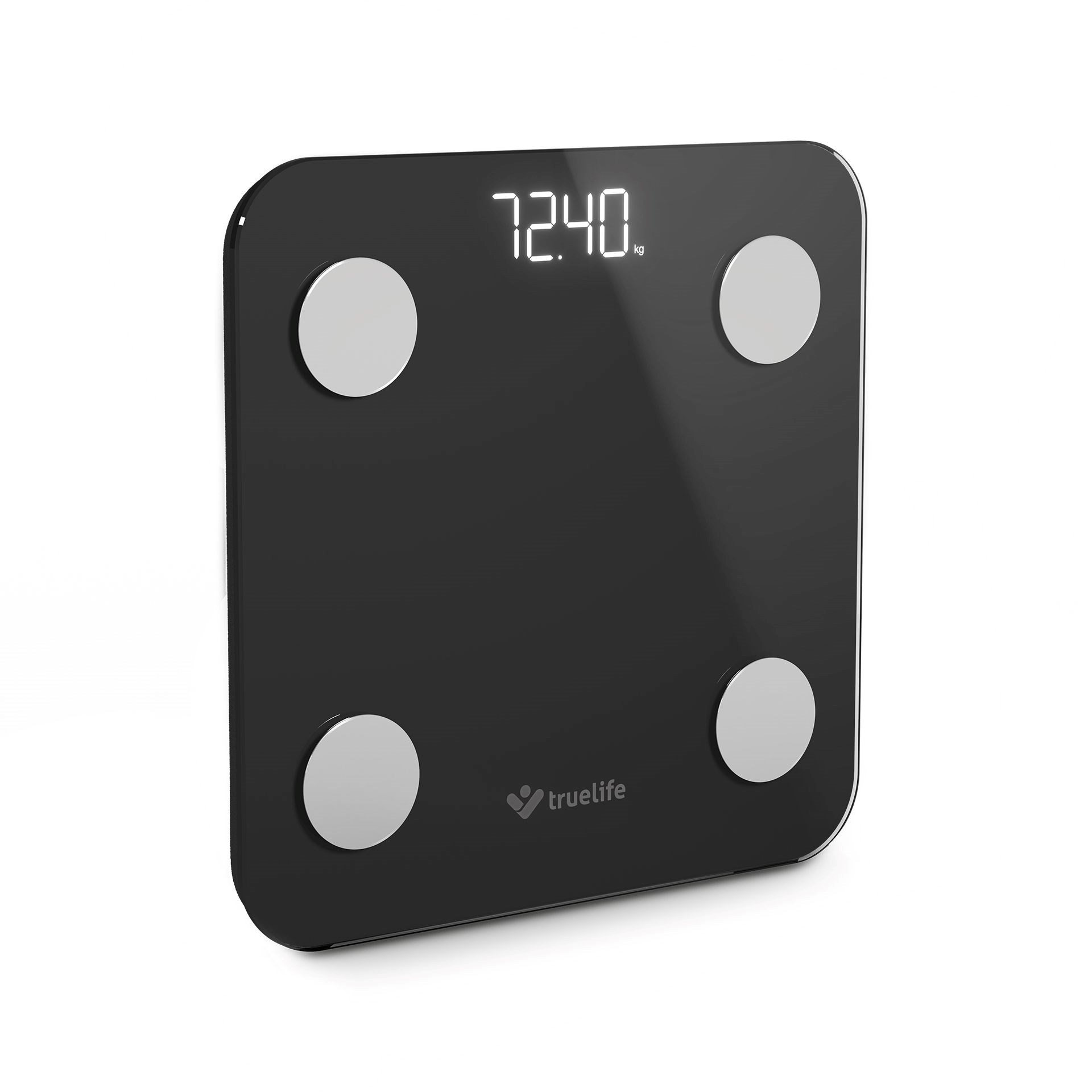 TrueLife FitScale W1 BT Black - bioelektrická impedanční bluetooth váha5 