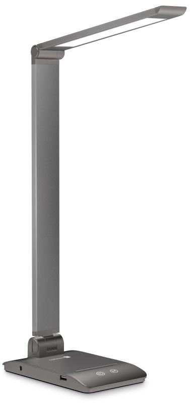 CONNECT IT Stolní LED lampa Bright, USB-A, šedá4 