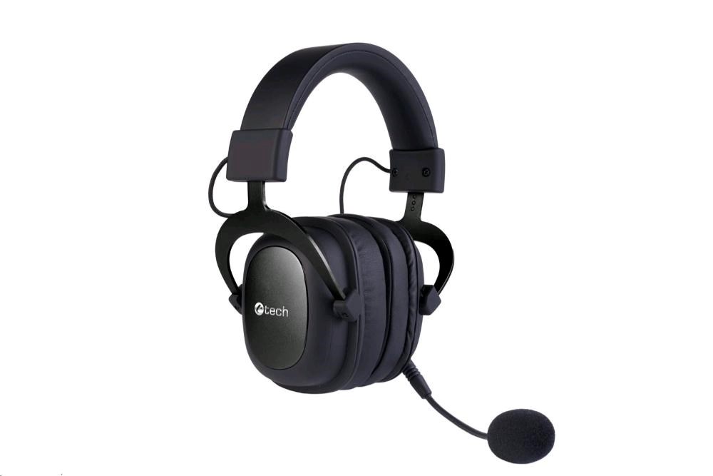 C-TECH Herní sluchátka Archon V2 (GHS-23B),  3.5mm Jack,  černá1 