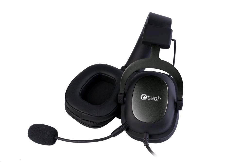 C-TECH Herní sluchátka Archon V2 (GHS-23B),  3.5mm Jack,  černá3 