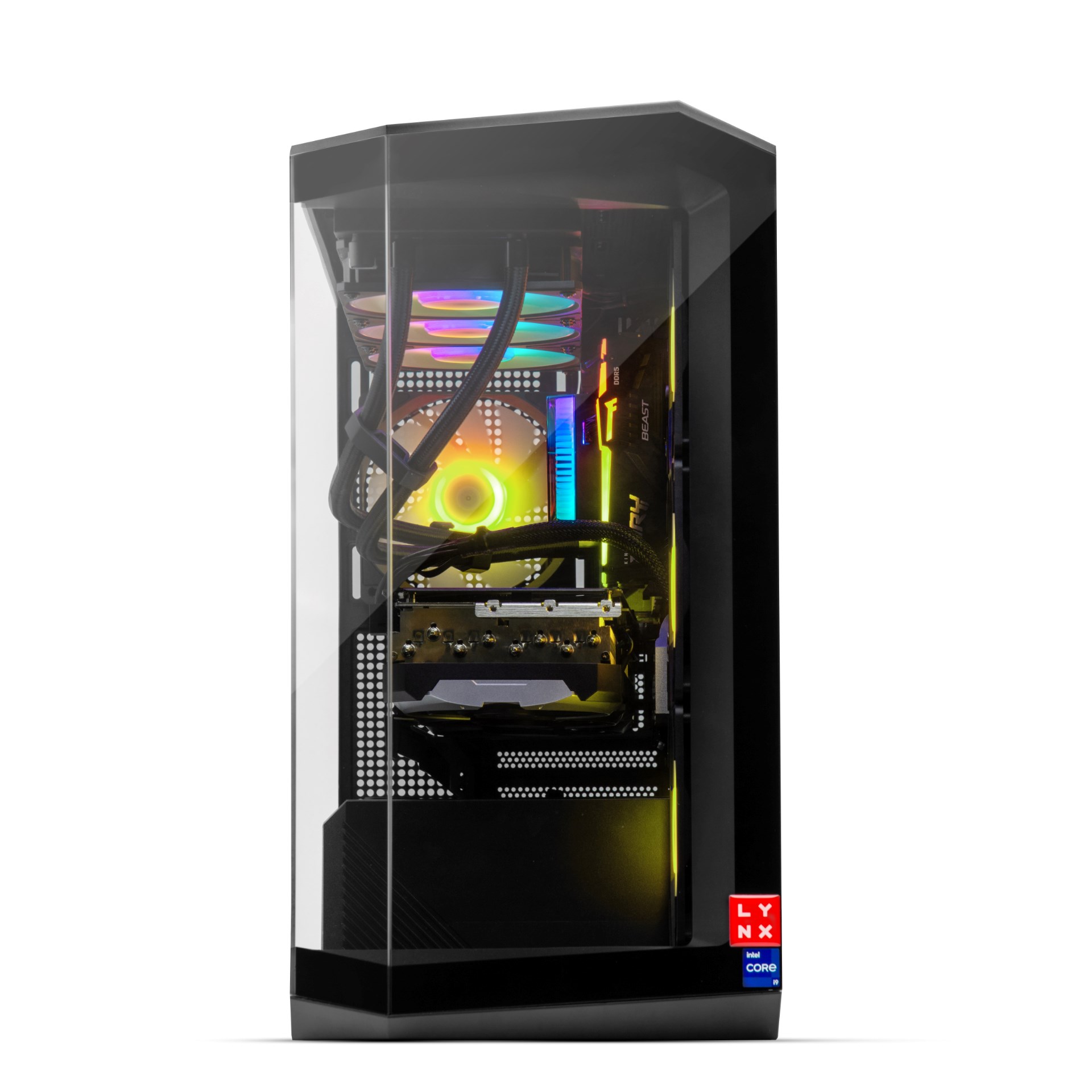 LYNX Challenger Ryzen 7 9800X3D 64GB 4TB SSD NVMe RTX 5070 Ti 16G W11 Home3 