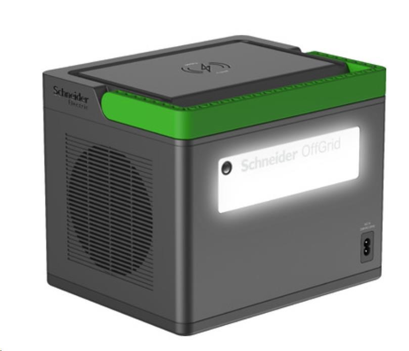 APC Schneider OffGrid Portable Power Station 500, 517Wh Li-ion, 2 Schuko, Sinewave2 
