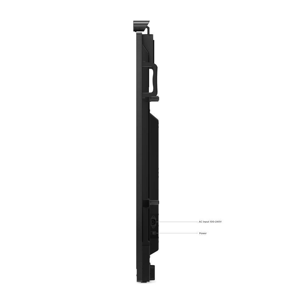 LENOVO LCD T75 - 75”, IPS, matný, 16:9, 3840x2160, Touch, 60Hz, 8ms, 400cd/ m2, 1200:1, HDMI, DP, USB-C, ThB, RJ45, USBHub, VESA2 