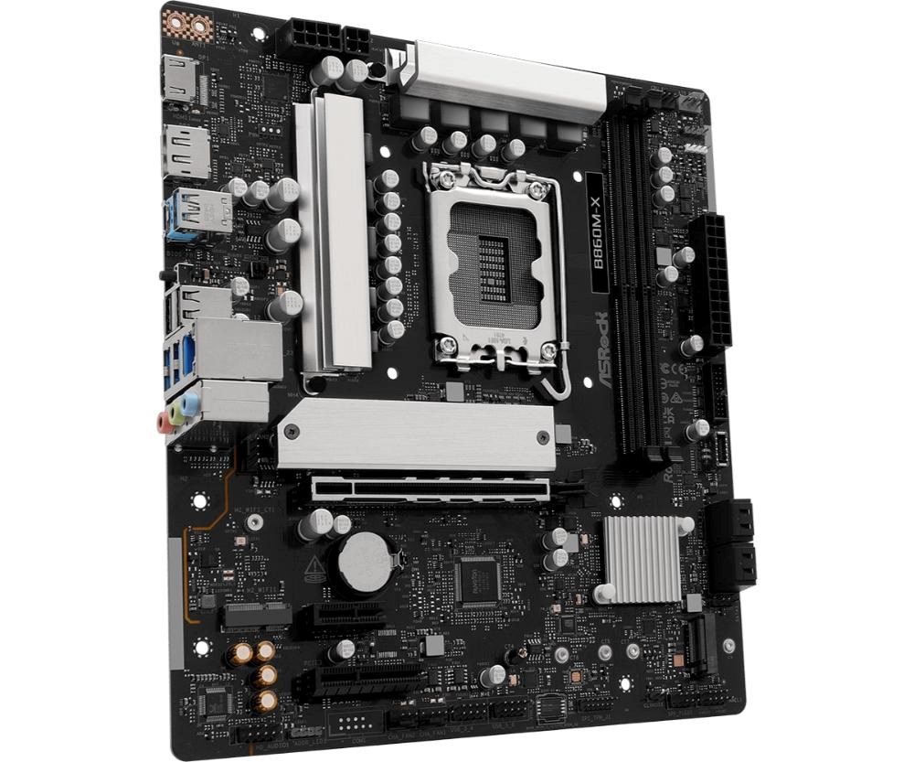 ASRock MB Sc LGA1851 B860M-X,  Intel B860,  2xDDR5,  1xDP,  1xHDMI,  mATX2 