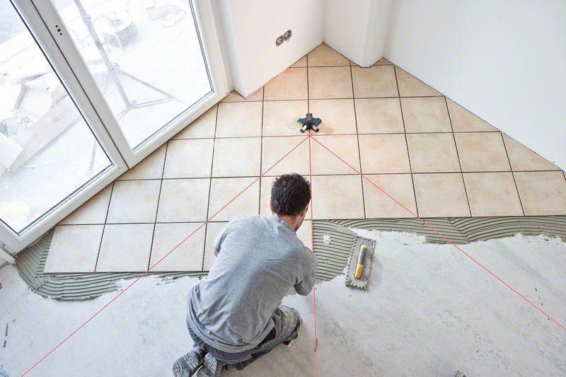 Bosch GTL 3 laser na obklady3 