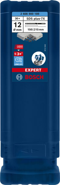 Bosch vrták do kladiv EXPERT SDS plus-7X, 12 × 150 × 215 mm, 30 ks2 