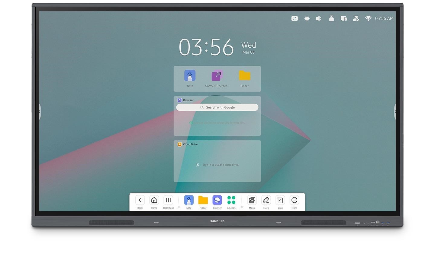 SAMSUNG LFD 75" - LH75WADWLGCXEN Androd Flip