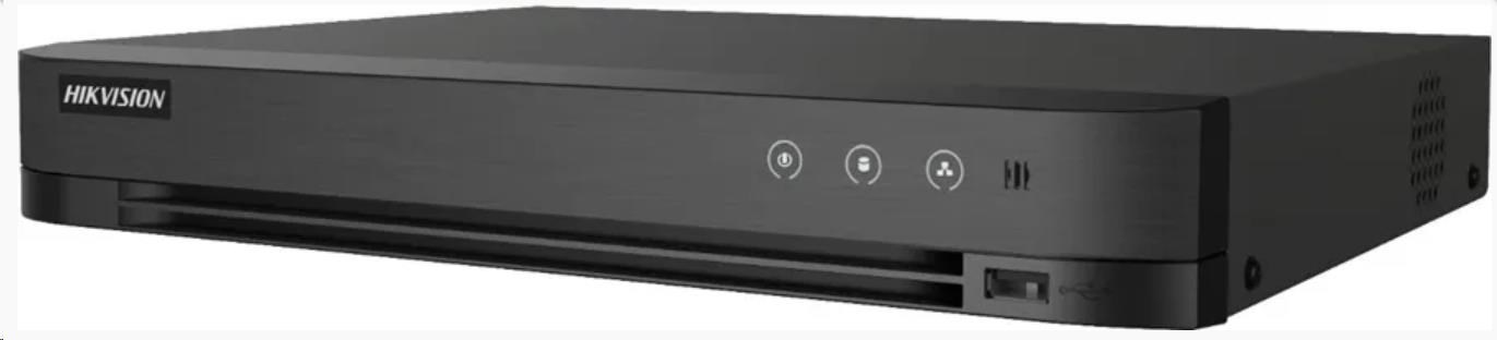 Hikvision iDS-7208HUHI-M1 X 4A+8 4ALM, 8 kanálový AcuSense TurboHD hybrid; Audio, Alarm0 