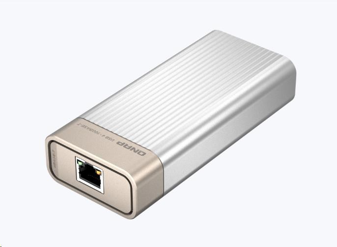 QNAP QNA-UC10G1T - adaptér USB-C 4 (podpora Thunderbolt 3 a 4) na 10GbE NBASE-T (pasívne chladenie)