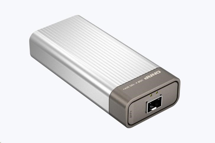 QNAP QNA-UC10G1SF adaptér USB-C na SFP+ (1xSFP+, 1xUSB-C 4, fanless)3 