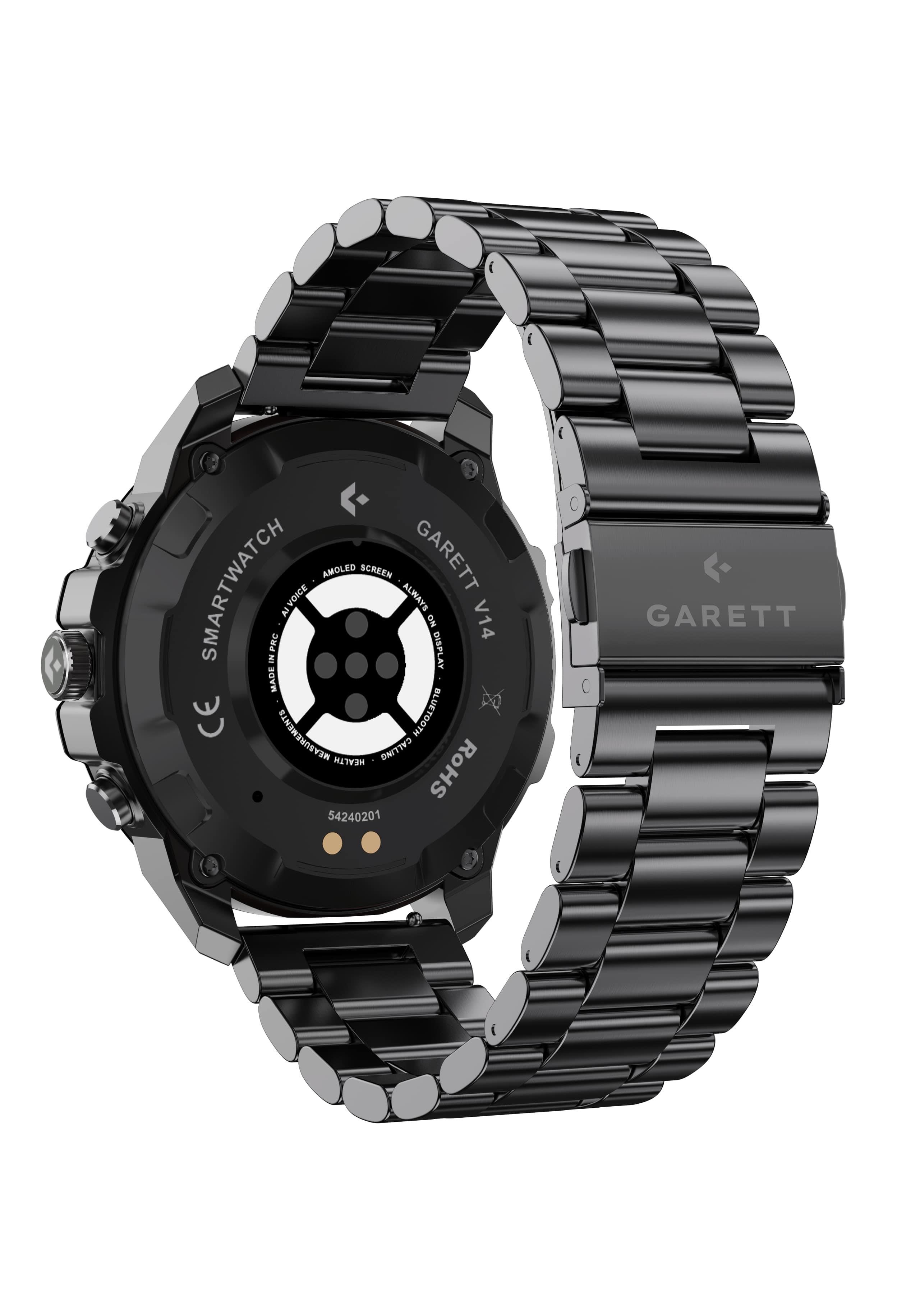 Garett Smartwatch V14 Black Steel2 
