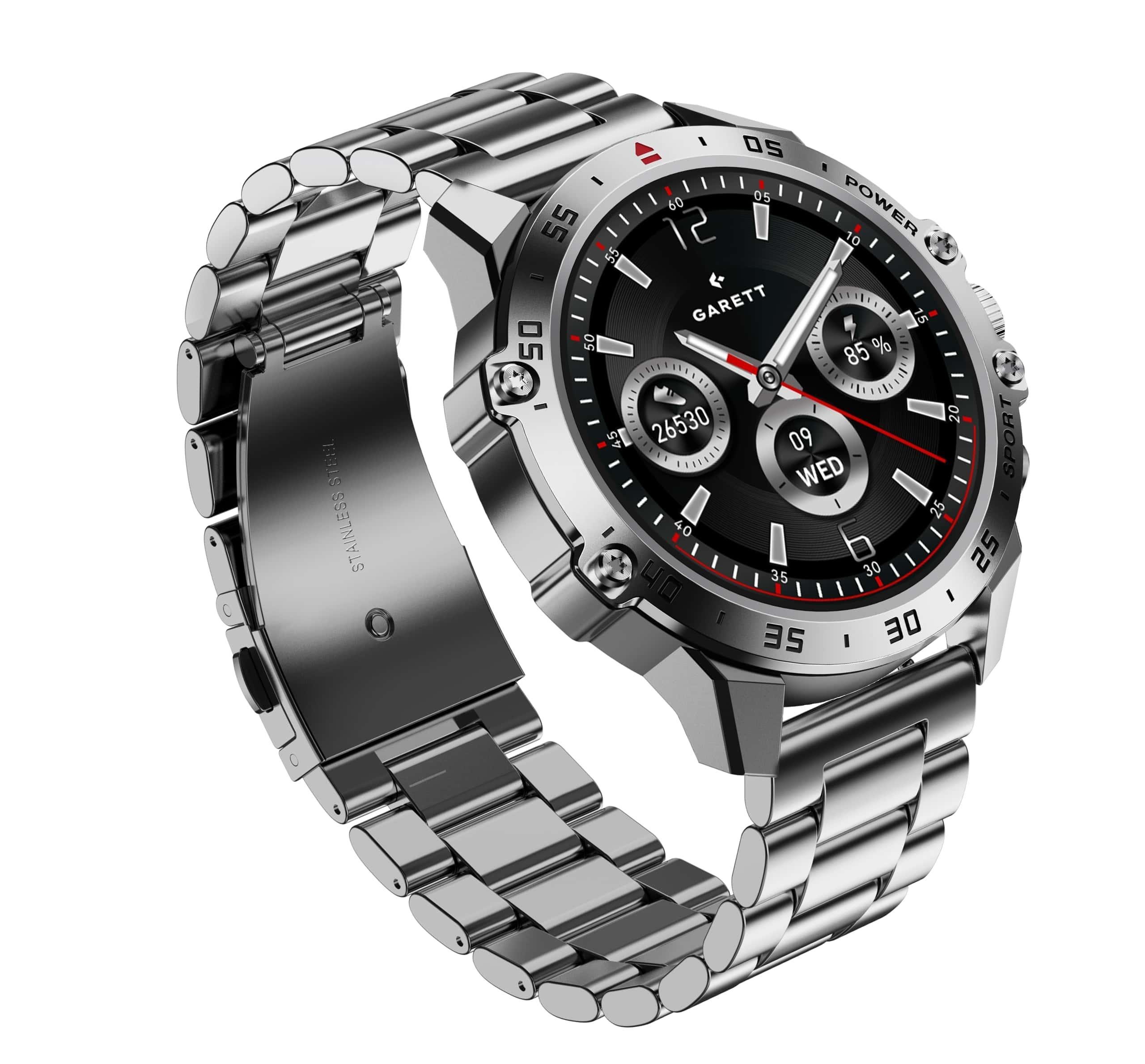 Garett Smartwatch V14 Silver Steel10 