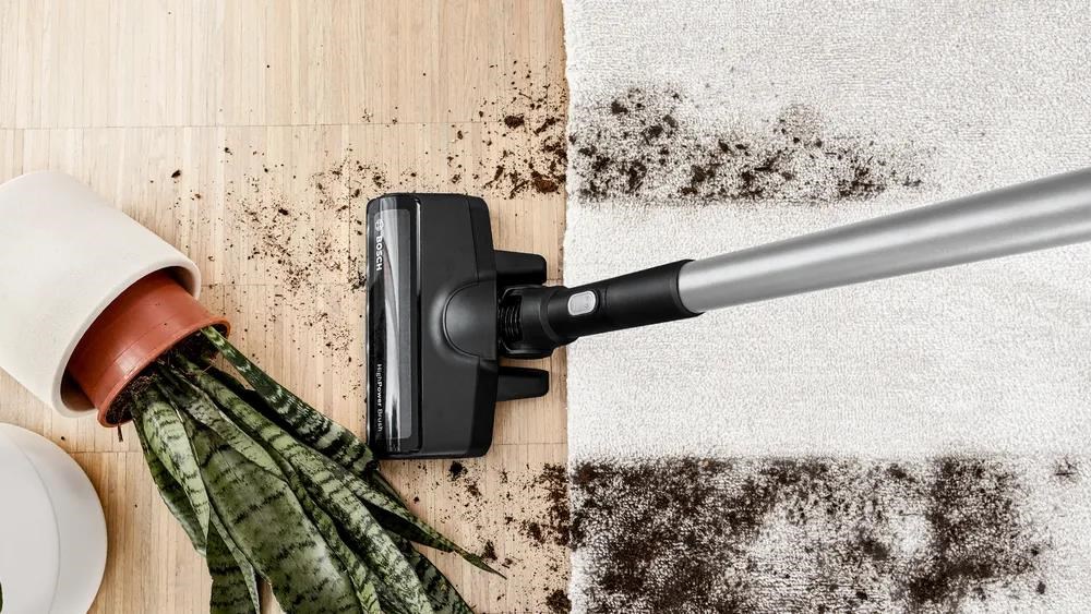 Bosch Unlimited Series 8 Gen2 tyčový vysavač, akumulátorový, 79 dB, bezsáčkový, černá / šedá6 