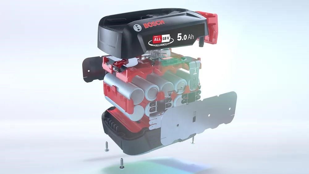 Bosch Unlimited Series 8 Gen2 tyčový vysavač, akumulátorový, 79 dB, bezsáčkový, černá / šedá7 