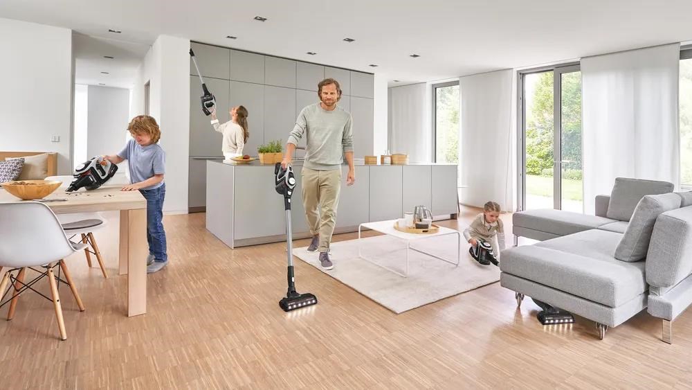Bosch Unlimited Series 8 Gen2 tyčový vysavač, akumulátorový, 79 dB, bezsáčkový, černá / šedá0 