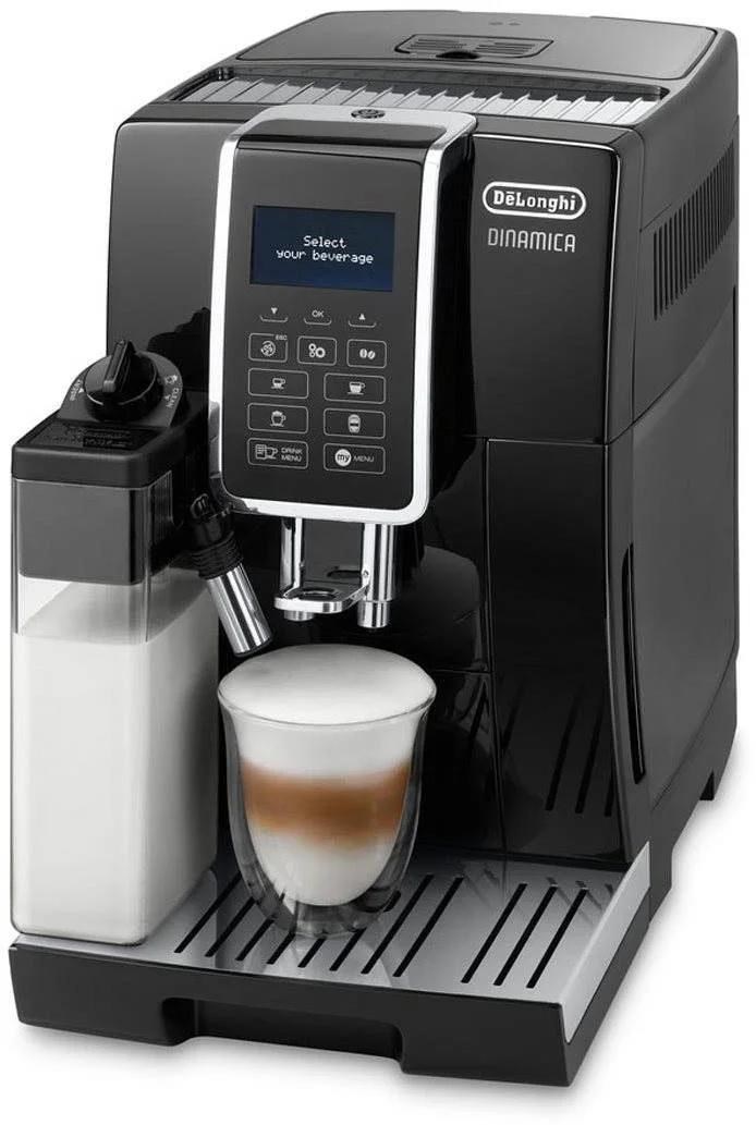BAZAR - DeLonghi Dinamica ECAM 350.55.B automatický kávovar, 15 bar, vestavěný mlýnek, mléčný systém - Rozbaleno3 