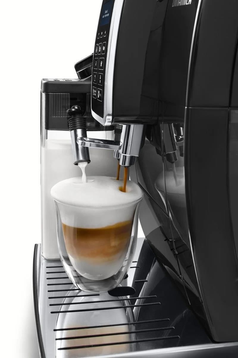BAZAR - DeLonghi Dinamica ECAM 350.55.B automatický kávovar, 15 bar, vestavěný mlýnek, mléčný systém - Rozbaleno5 